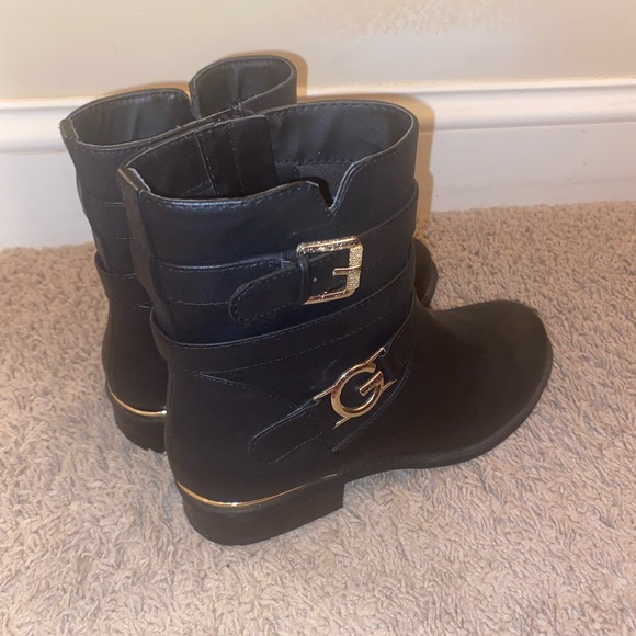 G by Guess Ankle Leather Boots - Picture 2 of 9